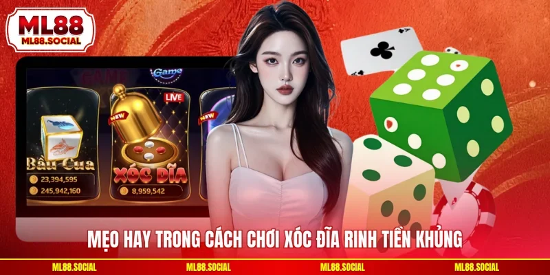 Mẹo hay trong cách chơi xóc đĩa rinh tiền khủng