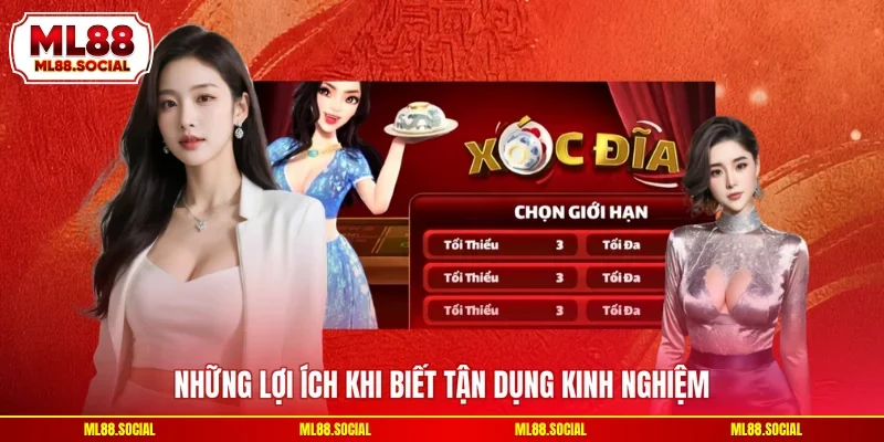 Những lợi ích khi biết tận dụng kinh nghiệm