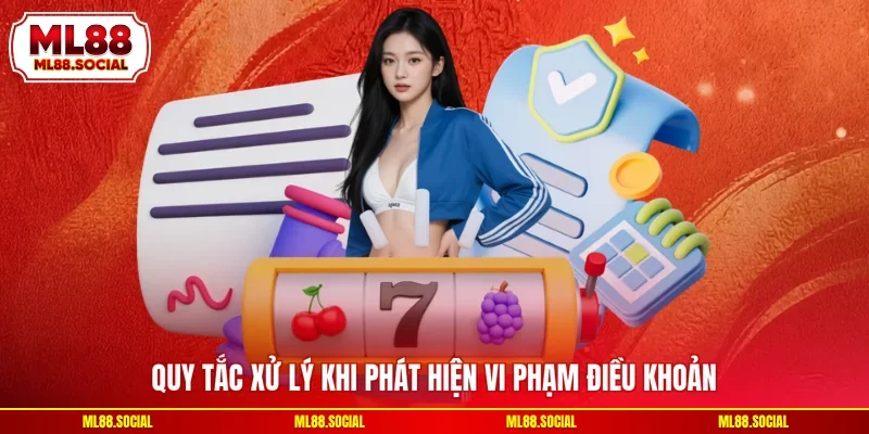 Quy tắc xử lý khi phát hiện vi phạm điều khoản 