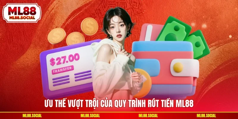 Ưu thế vượt trội của quy trình rút tiền ML88